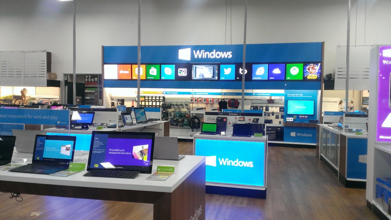 Windows Stores Only at Best Buy