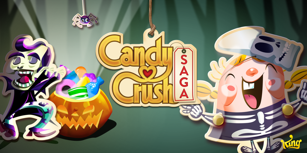 Spooktacular Halloween deal for Candy Crush Saga and Candy Crush Soda Saga