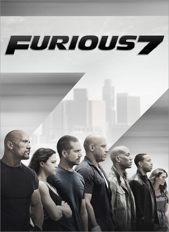 Furious 7 movie poster