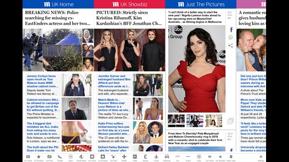 Daily Mail Online app Windows Store