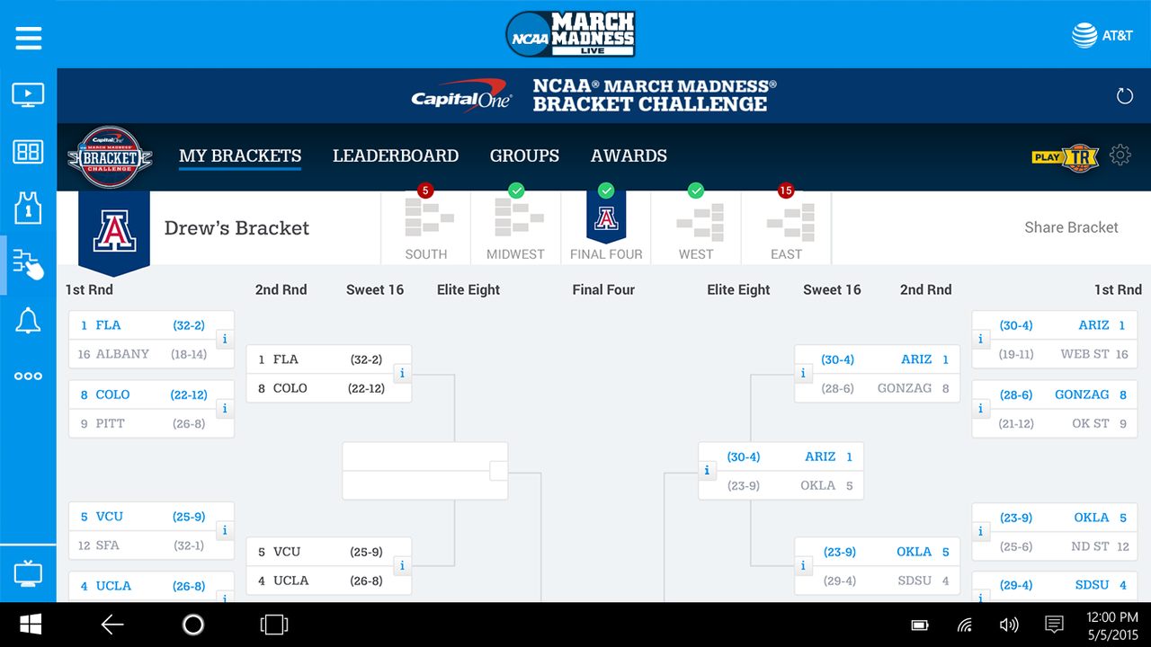 March Madness Live available across all Windows 10 devices