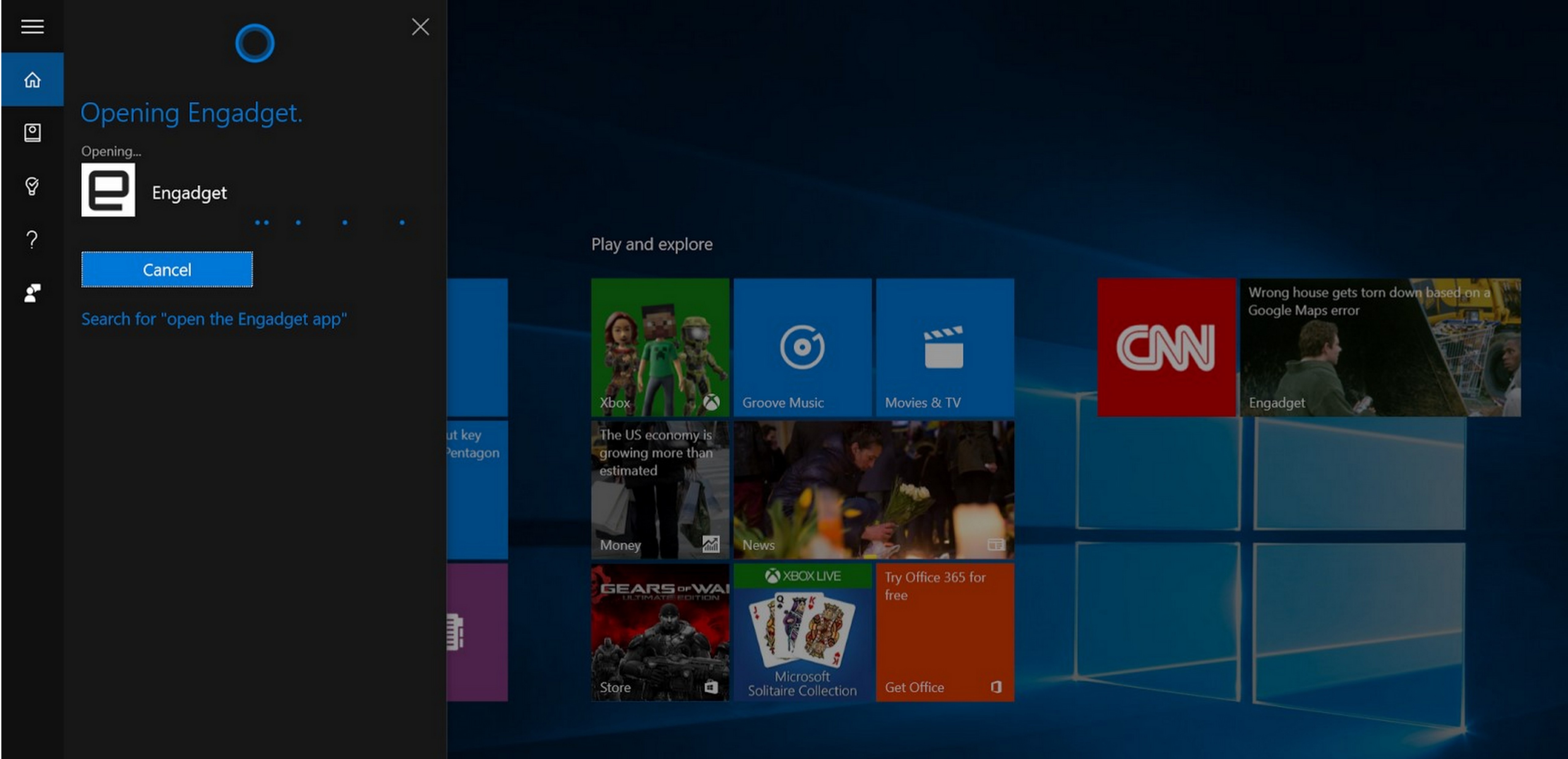 The Engadget app is now available for download on Windows 10