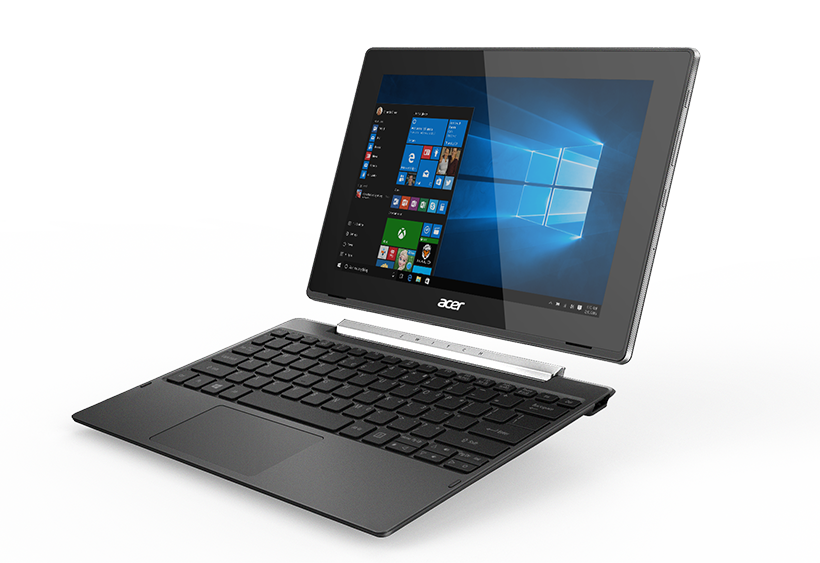 The Acer Switch V 10 with Windows 10