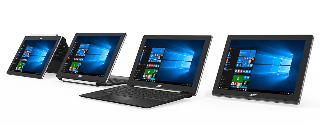The Acer Switch V 10 with Windows 10