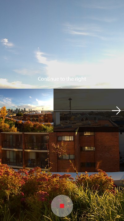 Panorama mode added to the Camera app for Windows 10 PCs and phones
