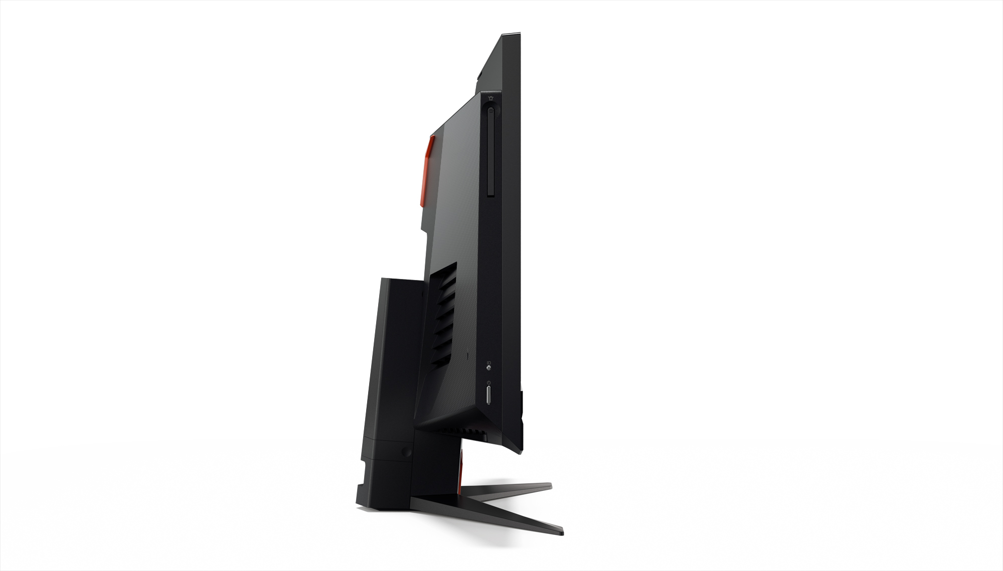 The Lenovo IdeaCentre AIO Y910 with keyboard and mouse for gaming and productivity
