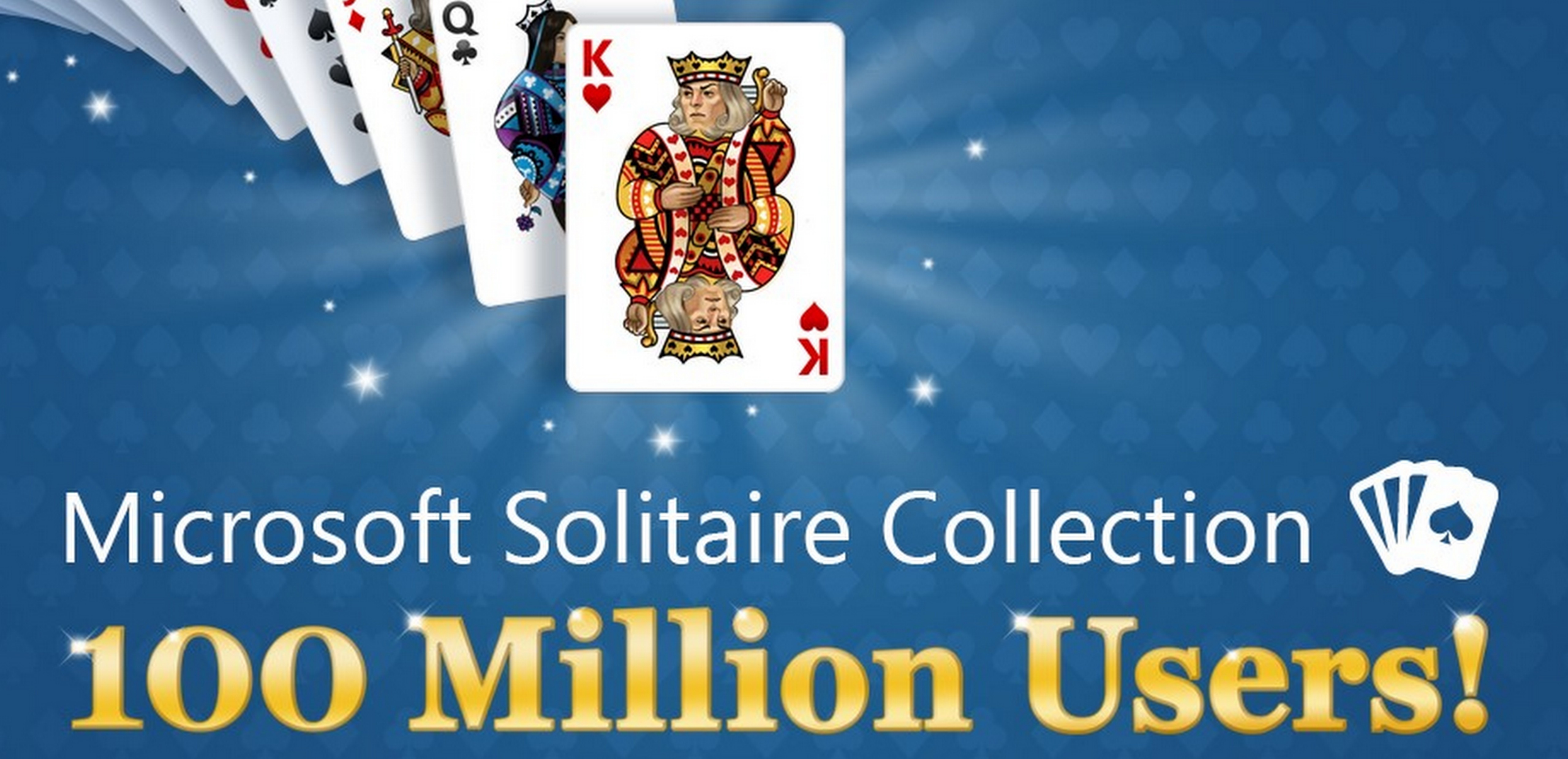 Microsoft Solitaire Collection hits milestone: 100 million unique users