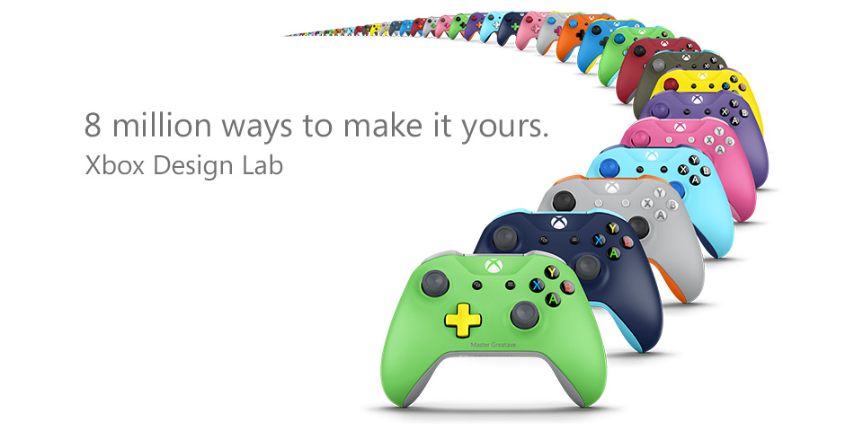 Xbox Design Lab’s first batch of controllers are shipping now