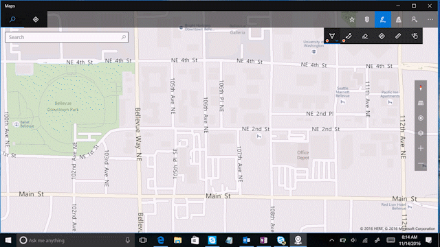 Four ways to use ink in the Windows Maps app