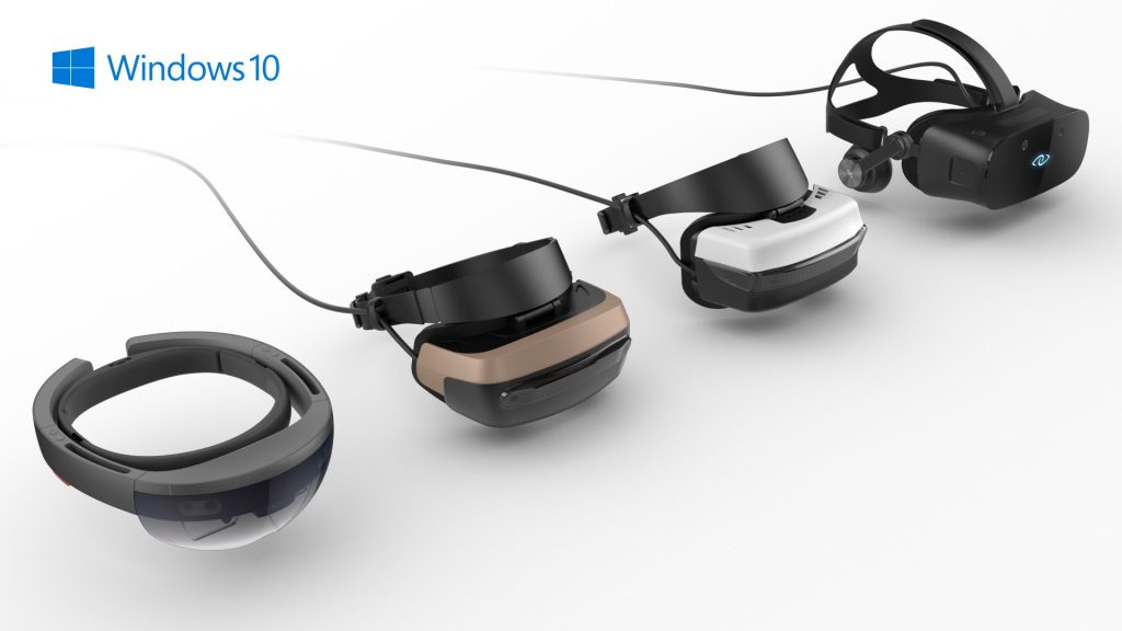 Windows 10 mixed reality devices