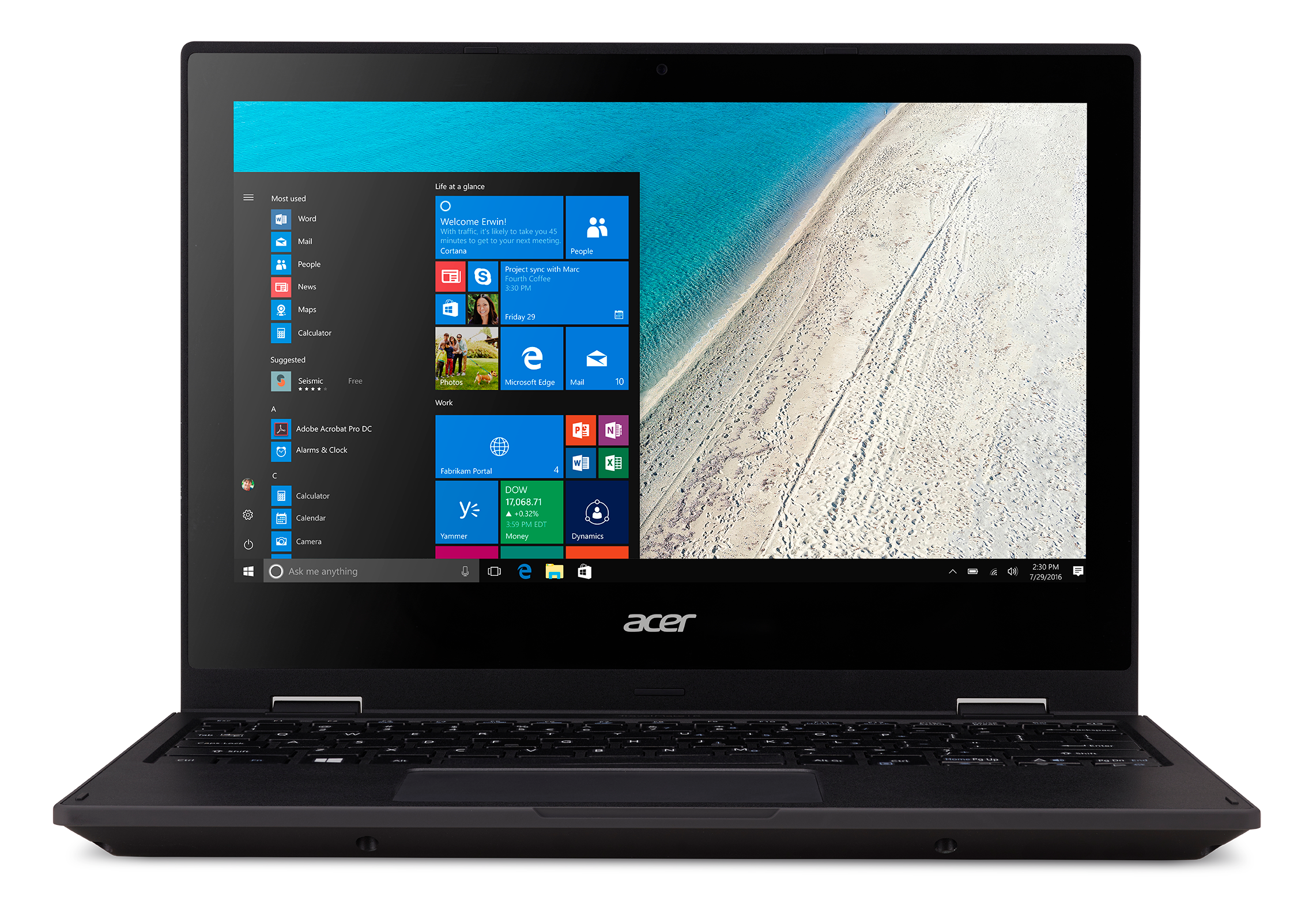 Acer TravelMate Spin B118