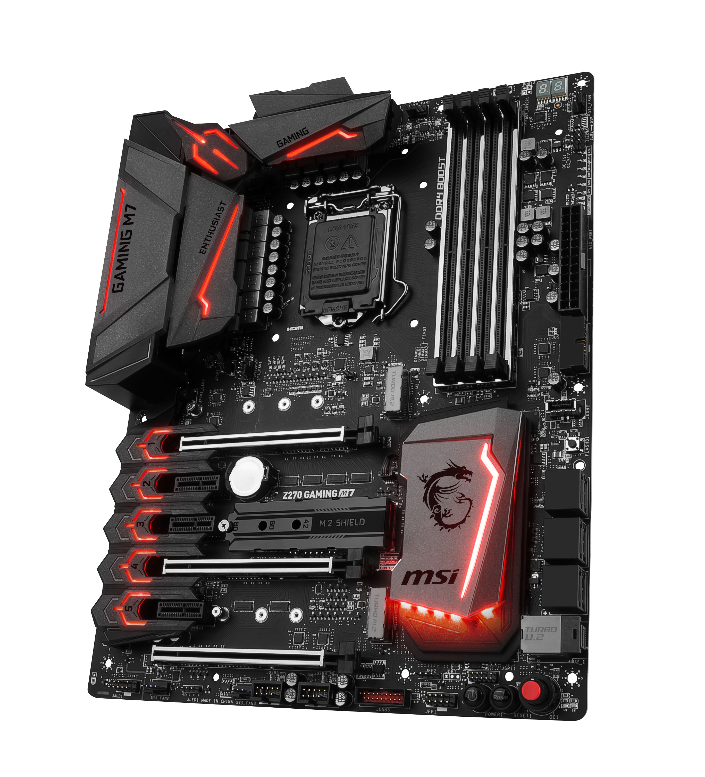 The Z270 GAMING M7 gaming motherboard