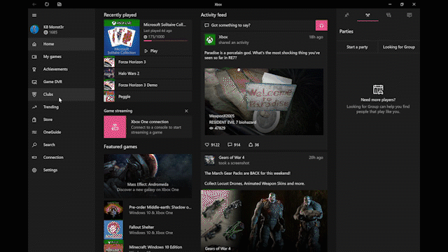 To get started, open the Xbox app and click on the Clubs icon on the left-hand menu. From here, you can view and post to the clubs that you already belong to, search for new clubs to join, or create a club of your own. Select “Create a club,” then choose the type of club you want to create: public, private or hidden. Name your club and select Continue. Then, select Create club.