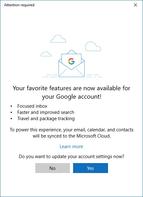 Your favorite features are now available for your Google account!