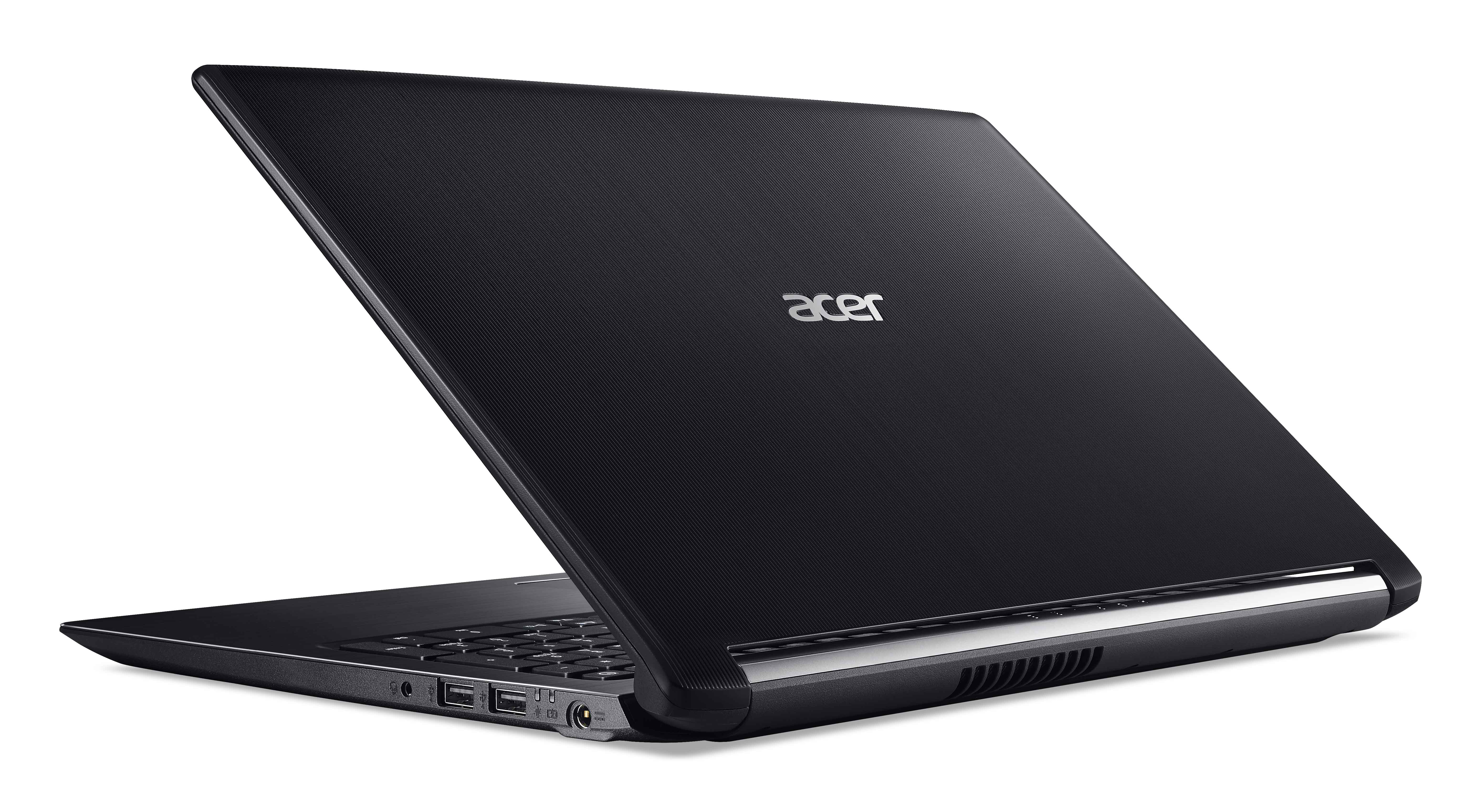 The Acer Aspire 5 with Windows 10