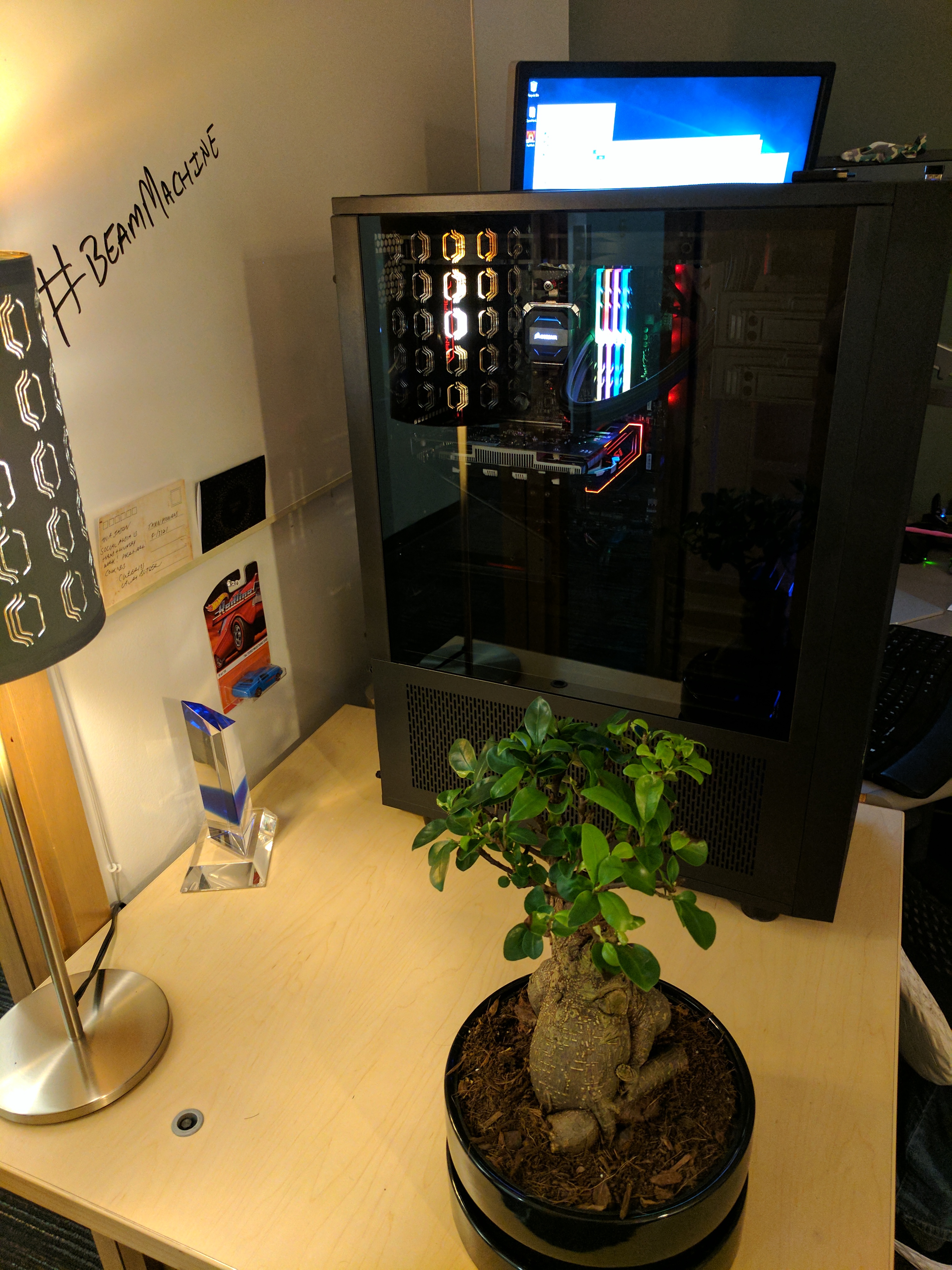 The #BeamMachine is alive and well. And in the words of the late Bob Ross, “we’ll put a happy little tree right here…”