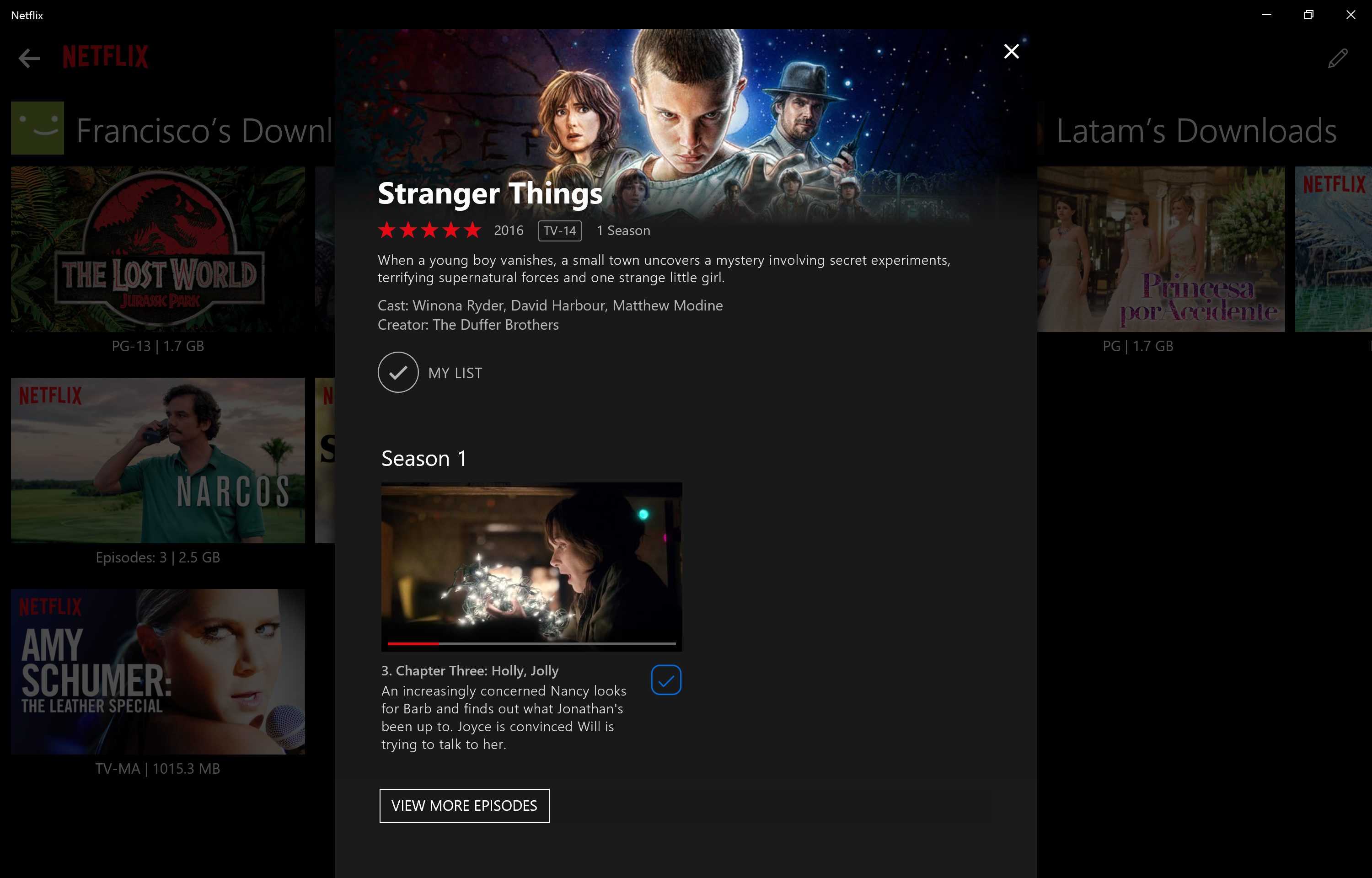 how to download from netflix to pc