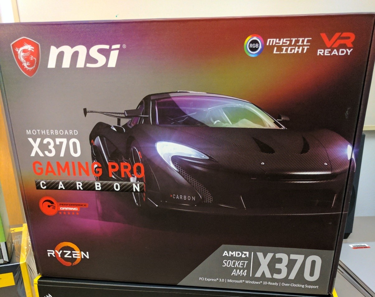 MSI’s X370 Gaming Pro Carbon