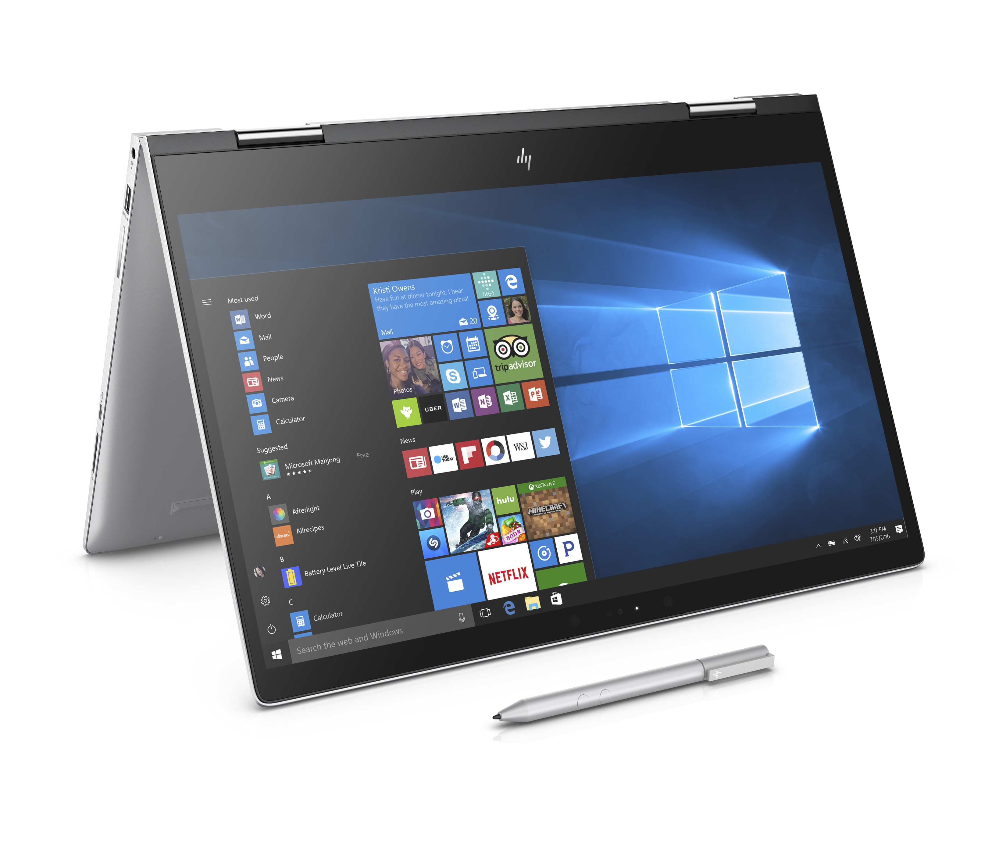 HP ENVY x360 with Windows 10