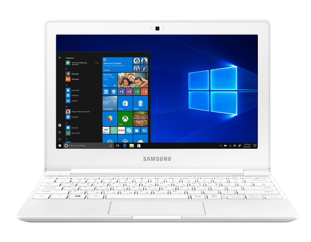 Samsung Notebook M powered by Windows 10 S