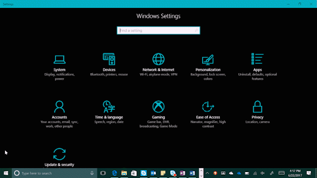 If you have the Creators Update, you can open Settings, select Personalization, Themes, and then the “Get more themes in the store” link 