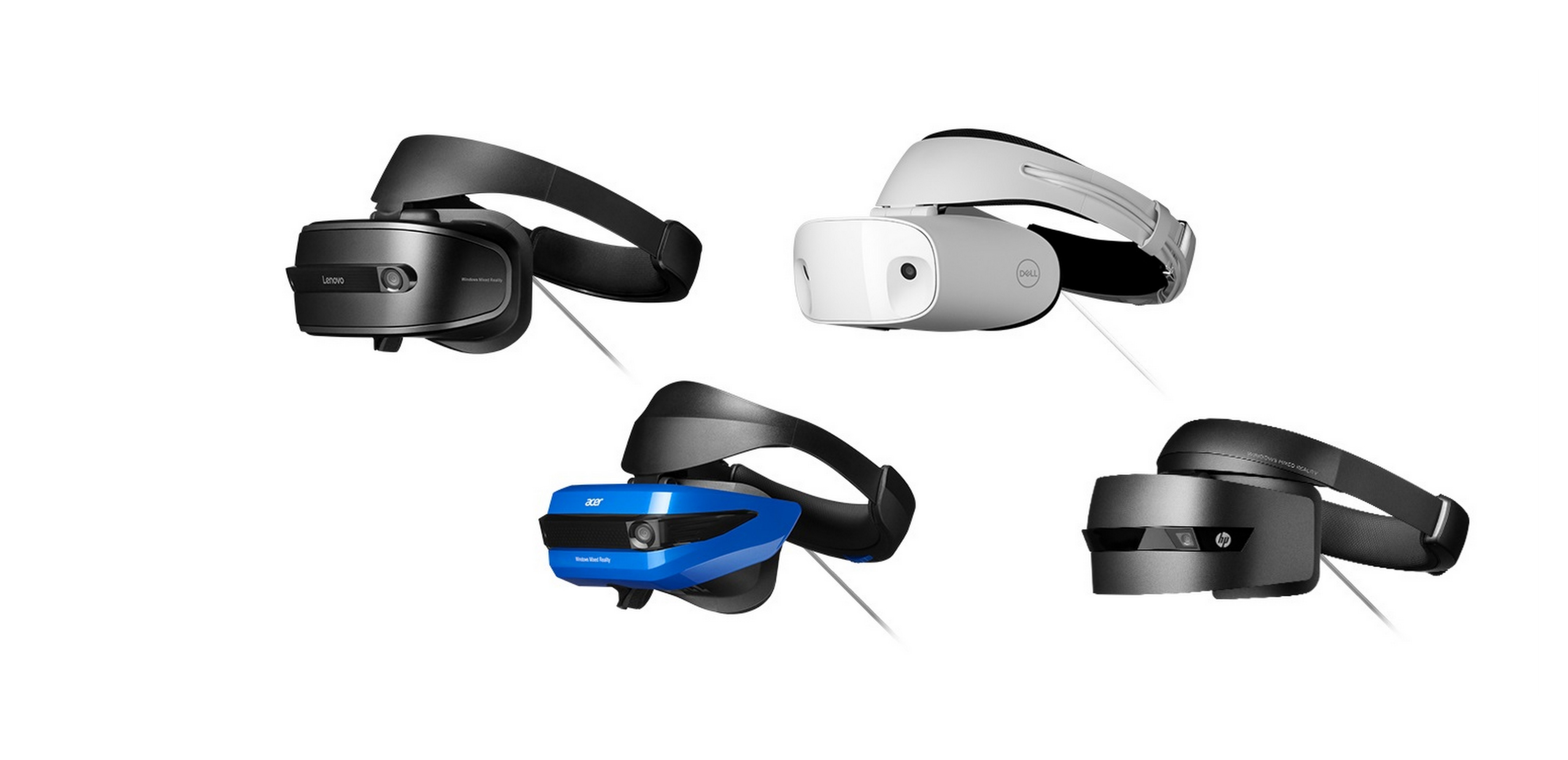 Windows Mixed Reality headsets from device partners