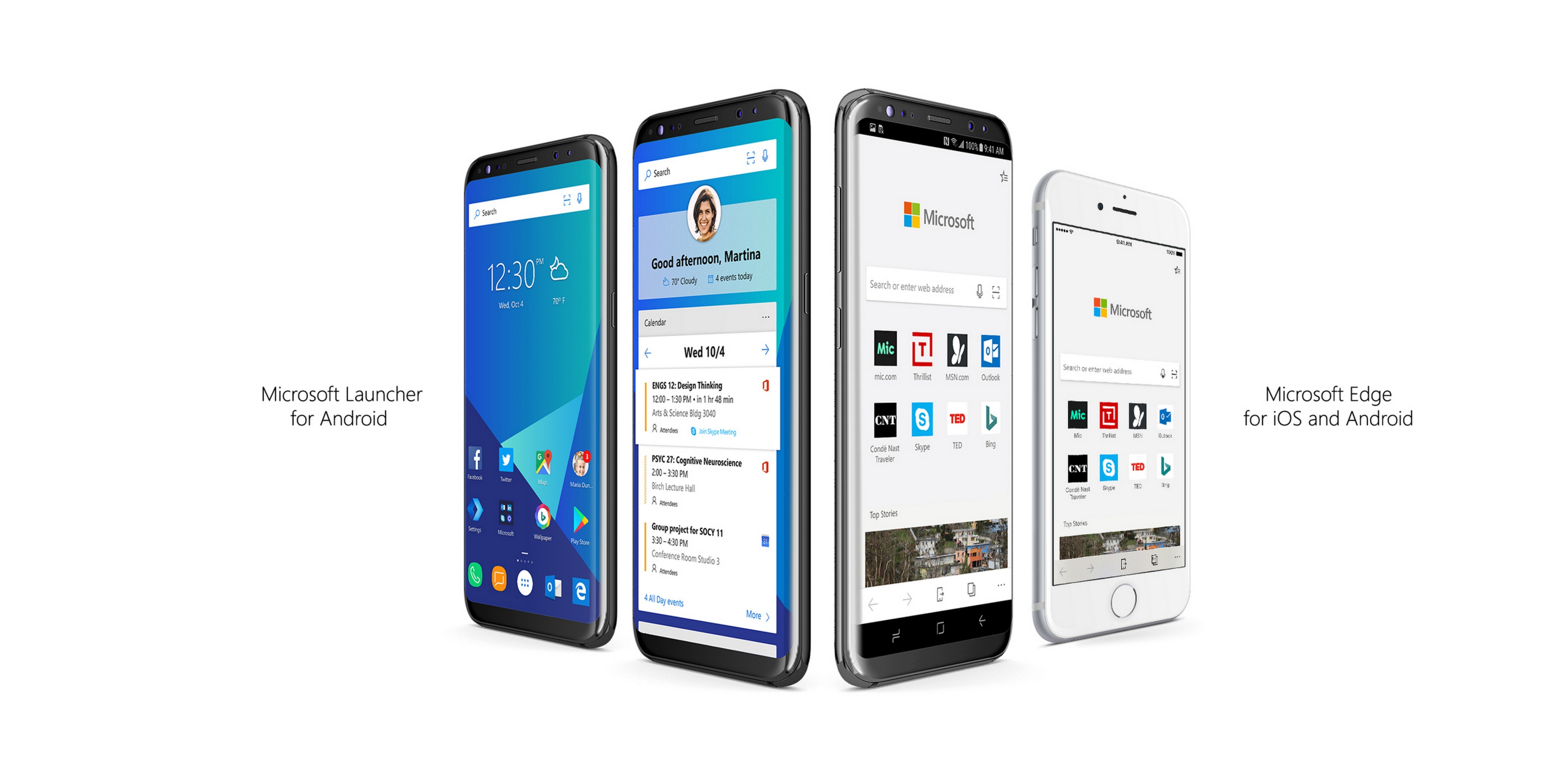 Introducing Microsoft Edge for iOS/Android and Microsoft Launcher for Android