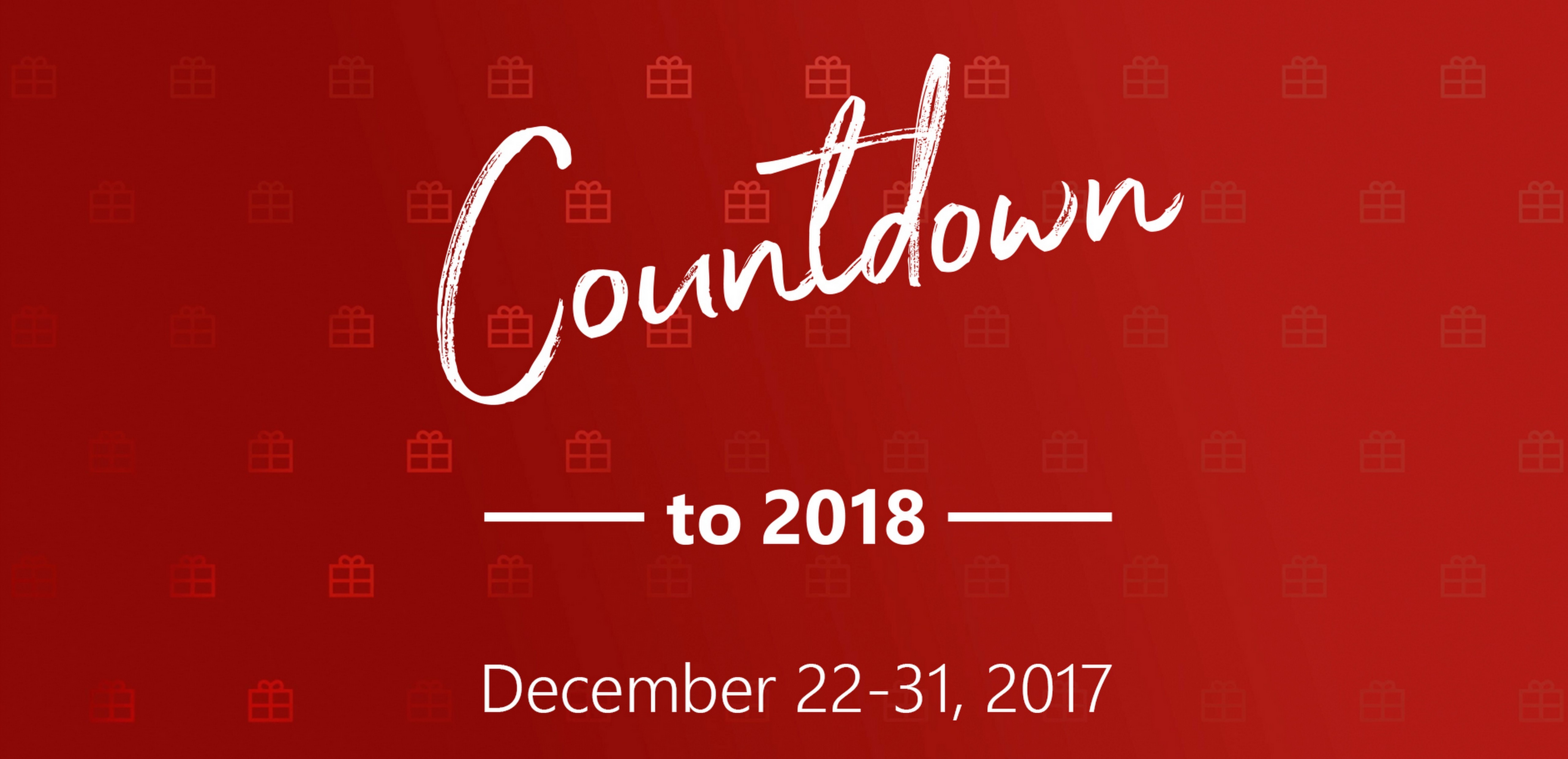Countdown to 2018 sale in the Microsoft Store happening from December 22-31 2017