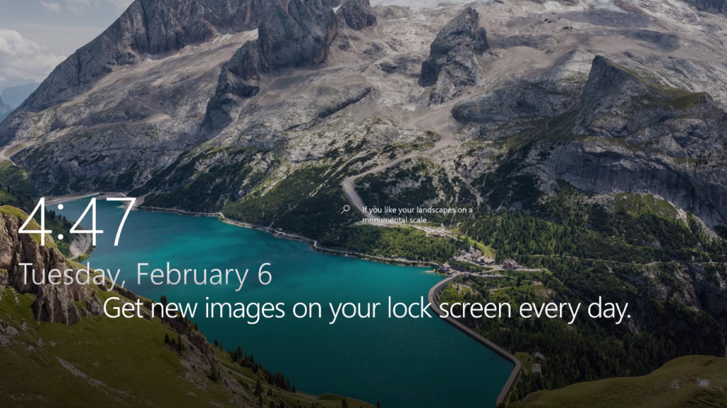 Get new images on your lock screen every day.