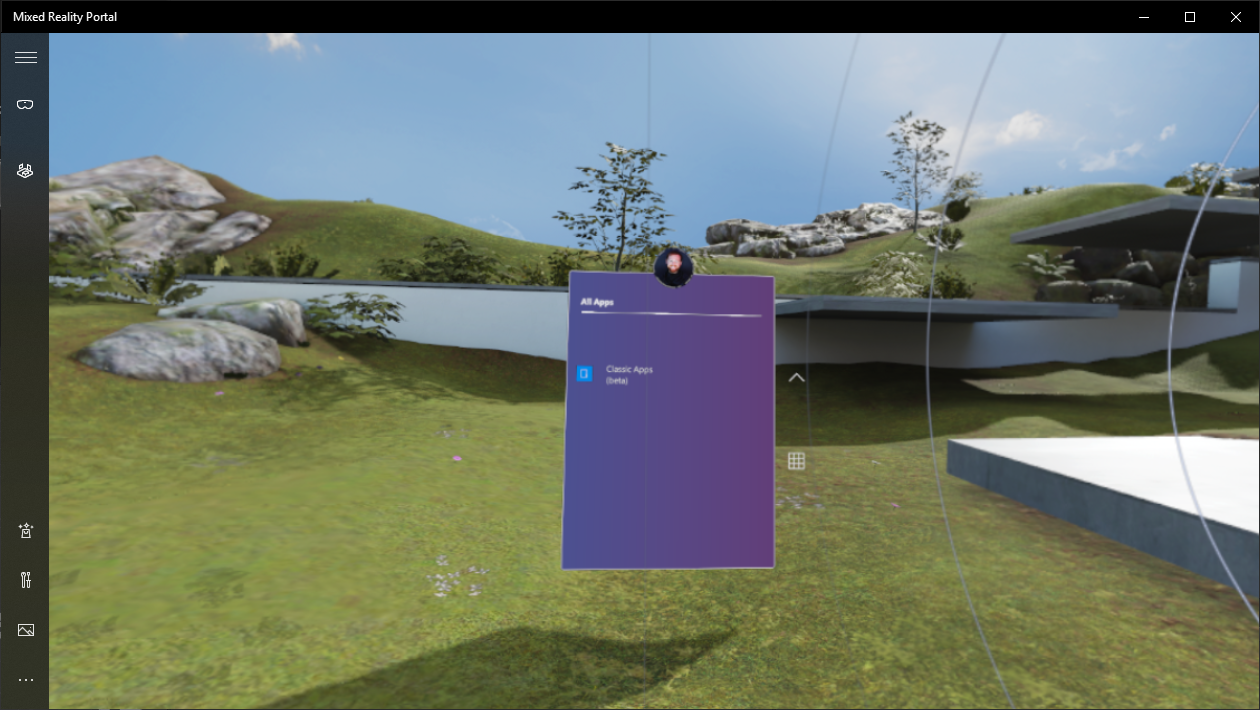 We added the ability to launch Desktop (Win32) applications (such as Spotify, Pant.NET, and Visual Studio Code) in Windows Mixed Reality, just like how you launch Store apps. 