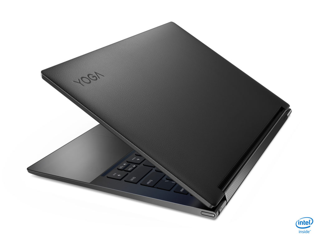 Yoga 9i convertible with a genuine leather cover option