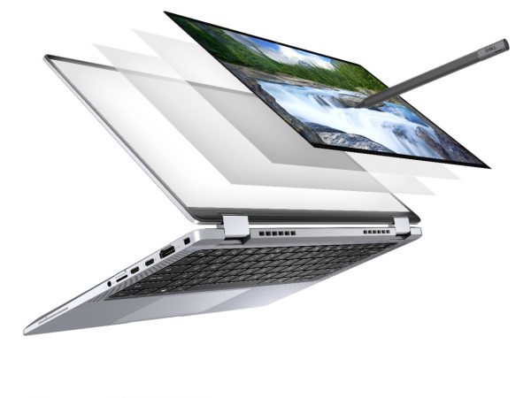 Dell Latitude 9420 with stylus on screen