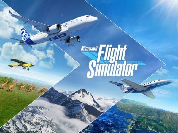 Microsoft Flight Simulator title art