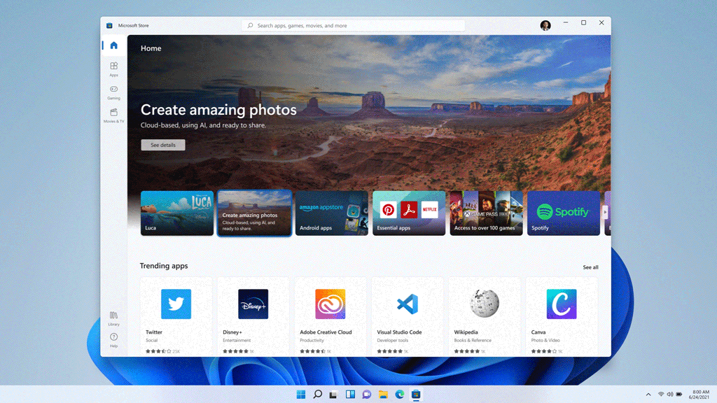 What's new with Microsoft Store on Windows 11?