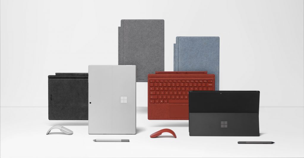 Surface Pro 7 and Pro Type Covers 