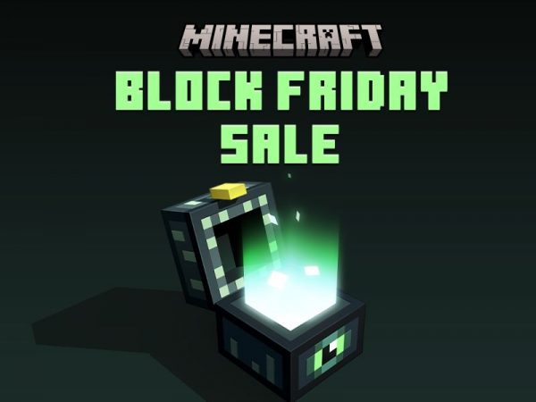 Text about sale in block font