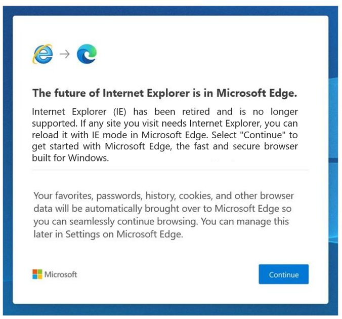 Pirate Lazy Farthest Internet Explorer 11 has retired and is officially out of support—what you  need to know | Windows Experience Blog