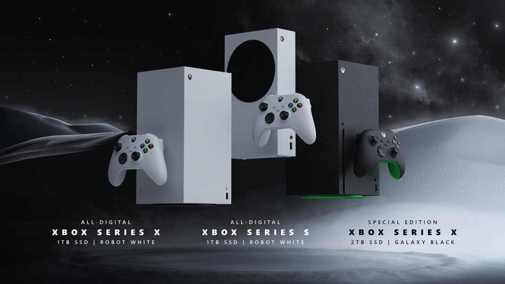 Three new Xbox Series X|S consoles 