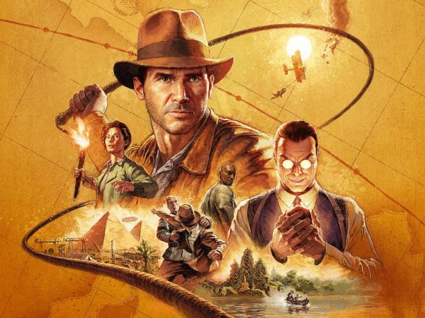 Collage of Indiana Jones game characters