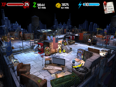 Image of Zombie HQ game play