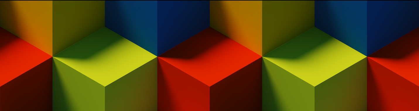 Image of stacked colored blocks
