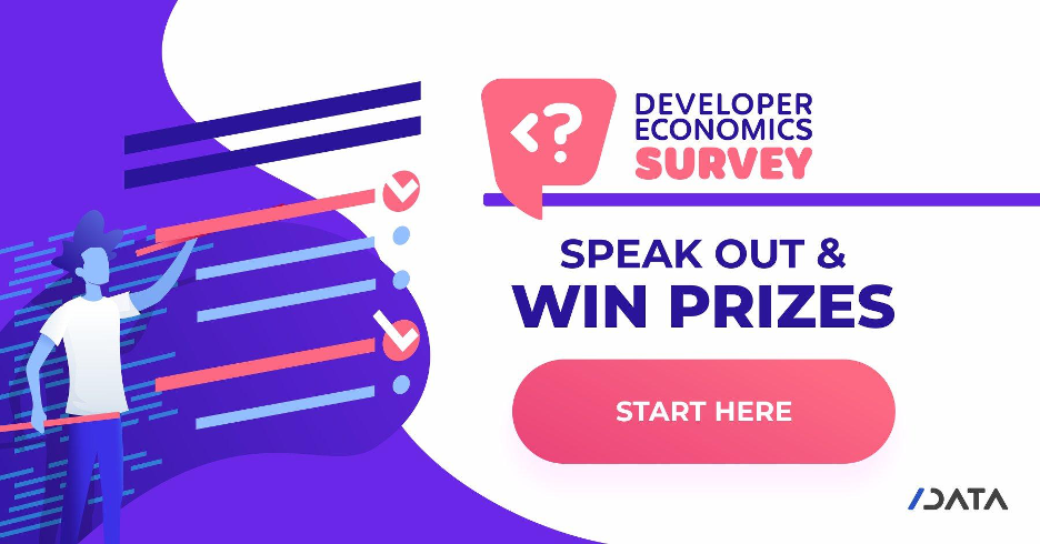 SlashData Developer Survey promotion image.