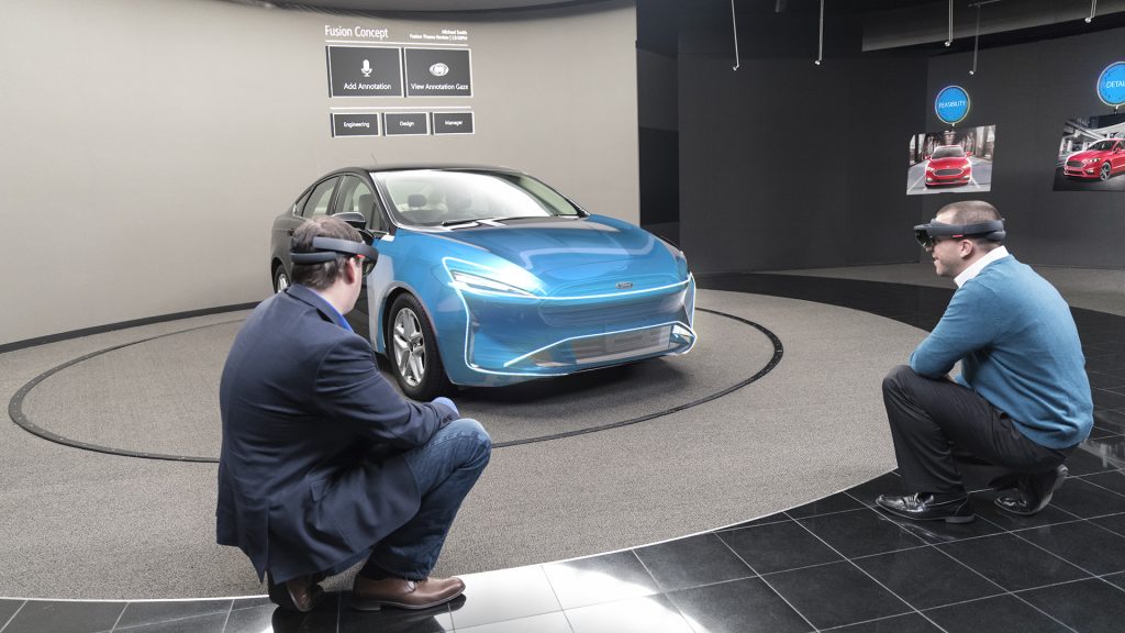 Ford 社の設計スタジオが Microsoft HoloLens を導入