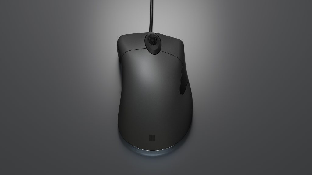 Microsoft Classic IntelliMouse Top down