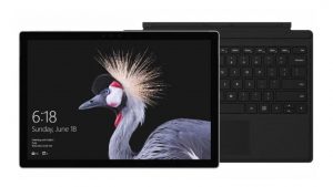 Surface Pro bundled with Black type cover