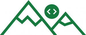 Microsoft Edge Web Summit logo (two line-art alpine summits, with stylized angle brackets superimposed above them)