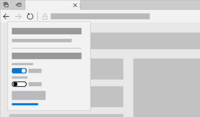 Illustration showing a sample website permissions pane