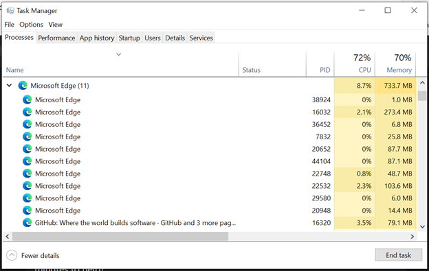 Improving How Microsoft Edge Processes Appear In Task Manager 