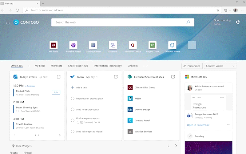 Microsoft Edge features help give you the most out of Microsoft