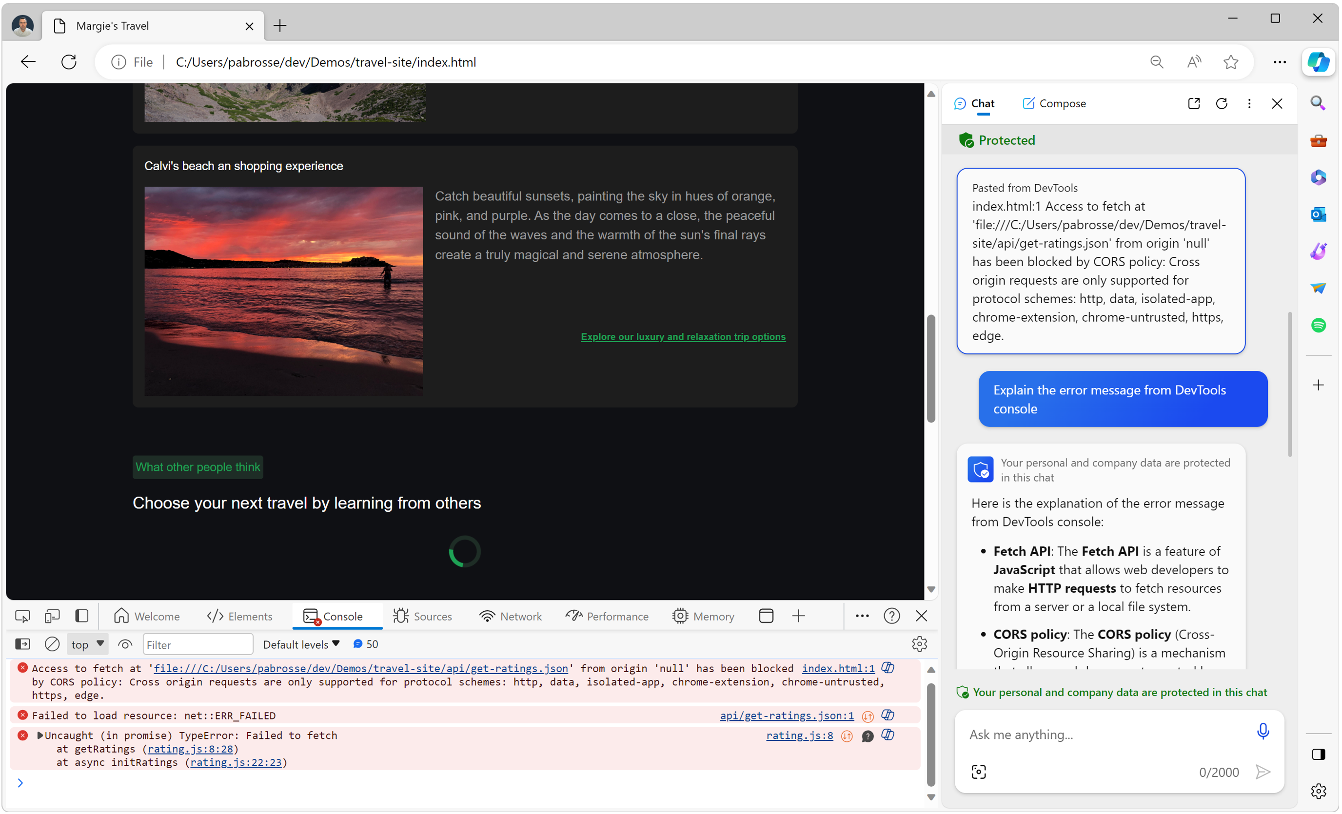 Enable Copilot in a managed Microsoft Edge browser